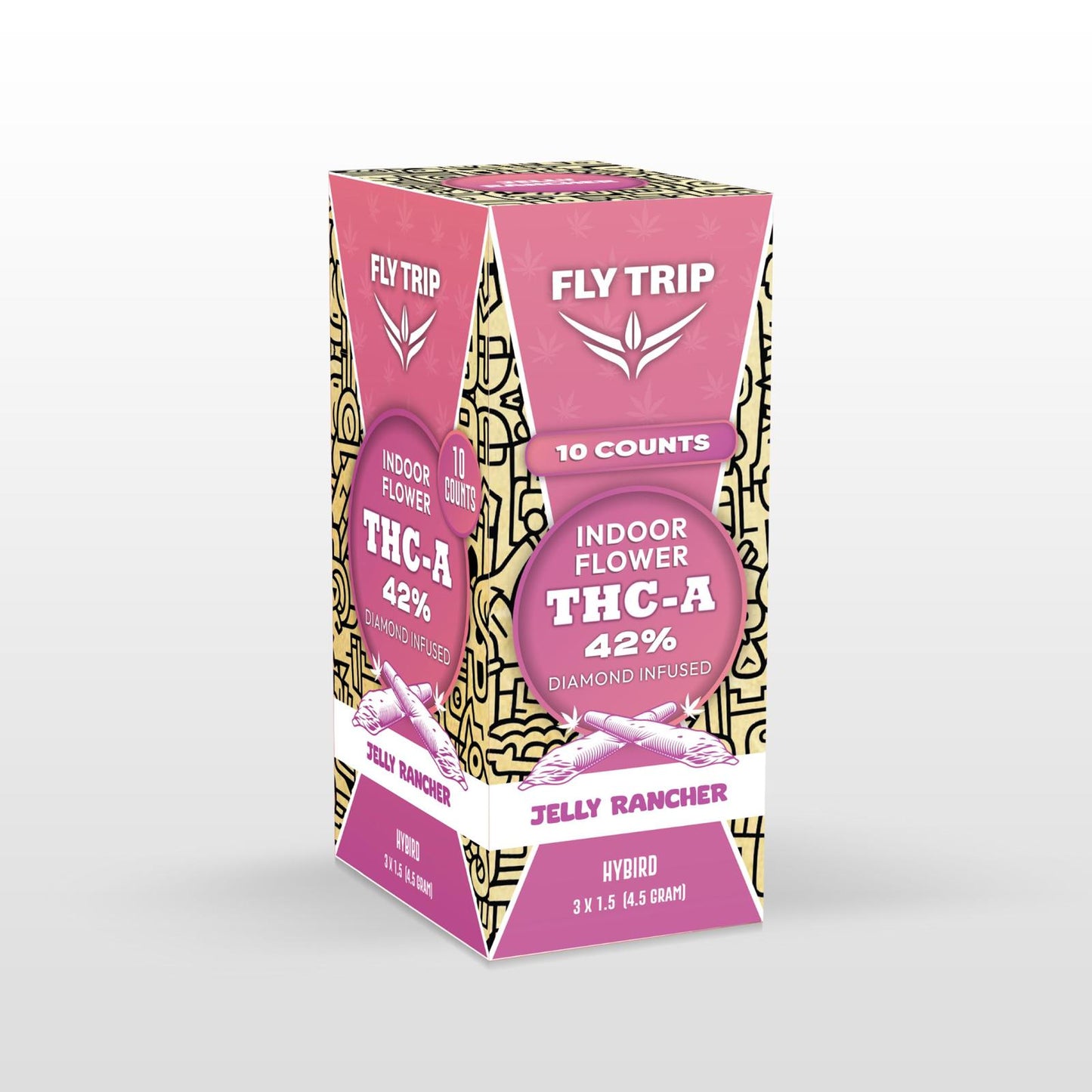 FLy Trip Premium THCA Pre-Rolls – 3 Pack