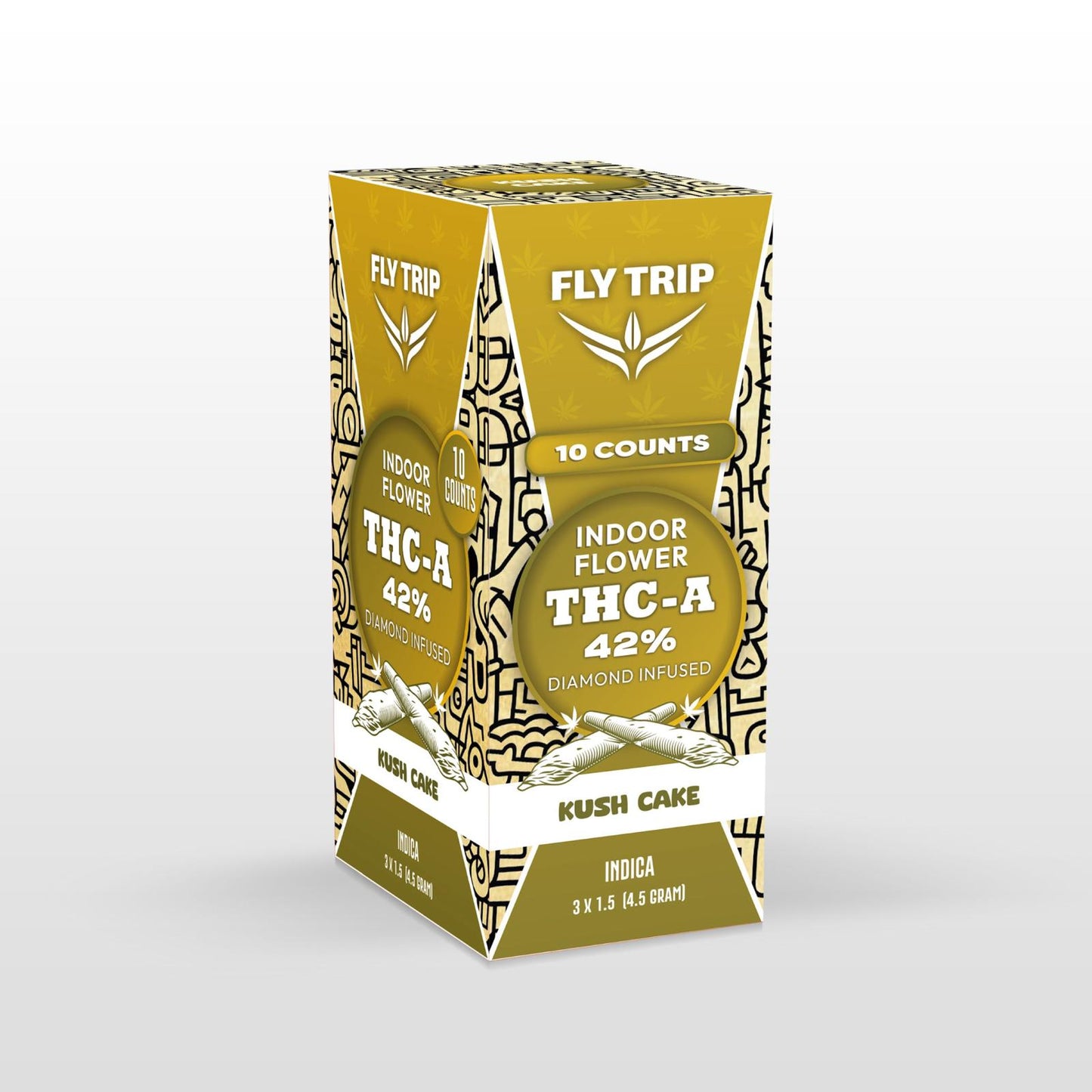 FLy Trip Premium THCA Pre-Rolls – 3 Pack