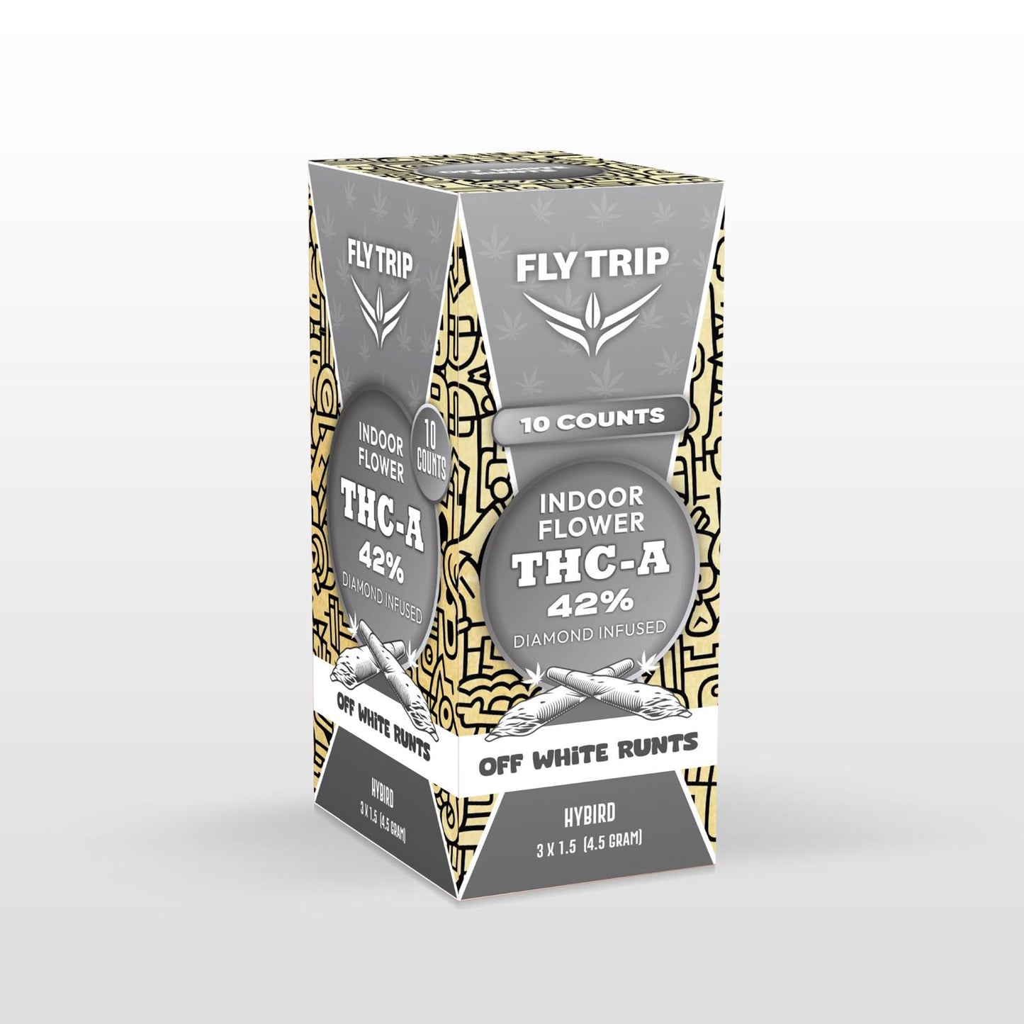 FLy Trip Premium THCA Pre-Rolls – 3 Pack