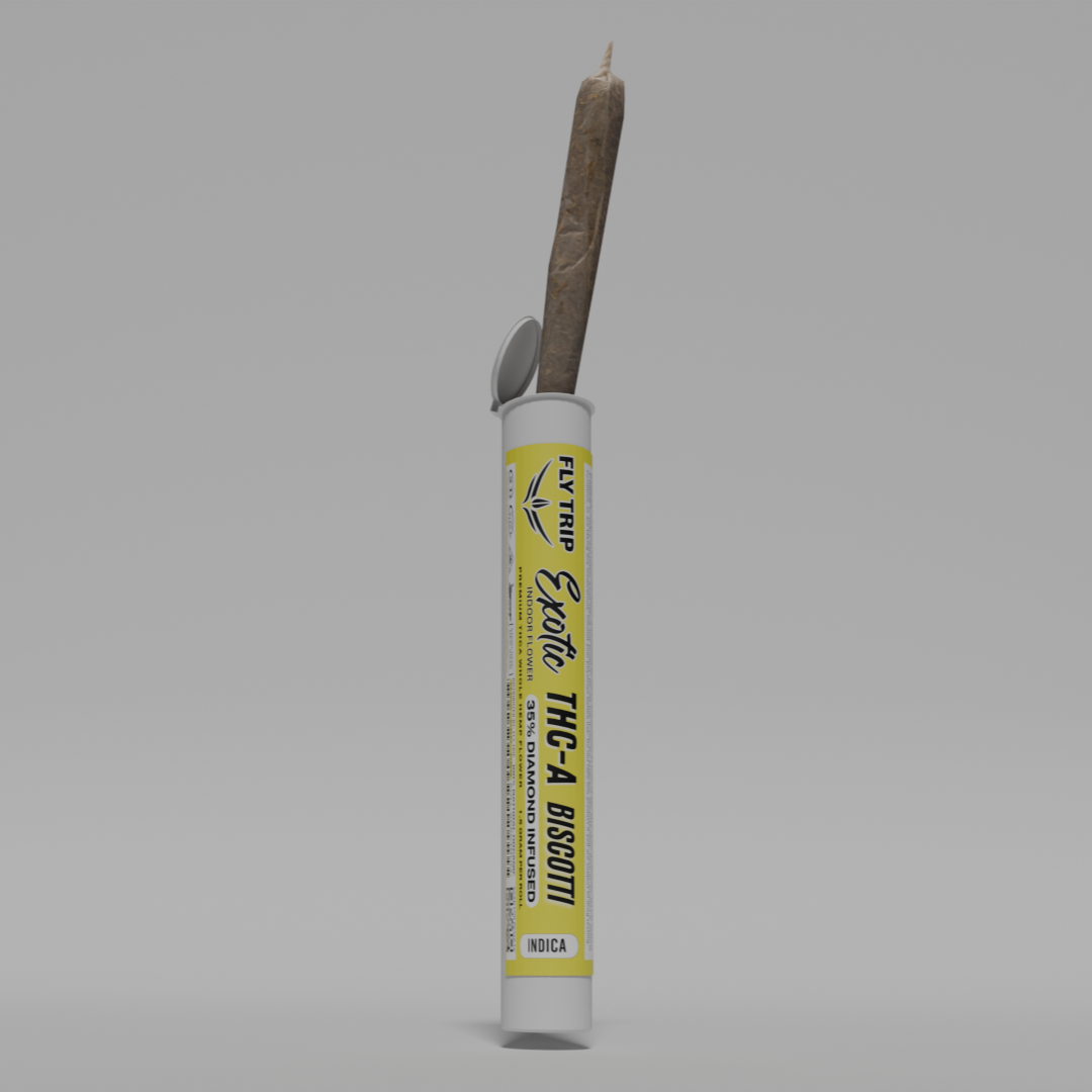 FLy Trip Premium THCA Pre-Rolls – 50 Count Doobies